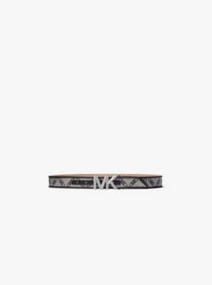 Michael kors cheap logo belt