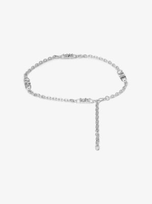 MK Kettengürtel Mit Empire-Logo - Silberton