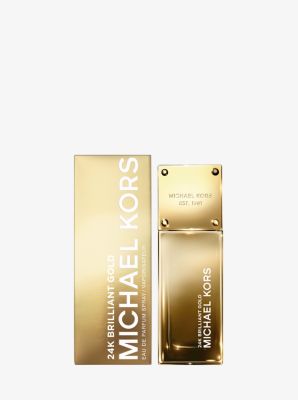 Michael kors 24k brilliant gold gift shop set