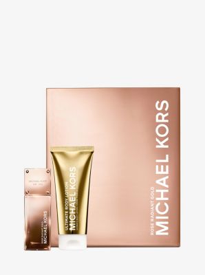 michael kors rose gold perfume gift set