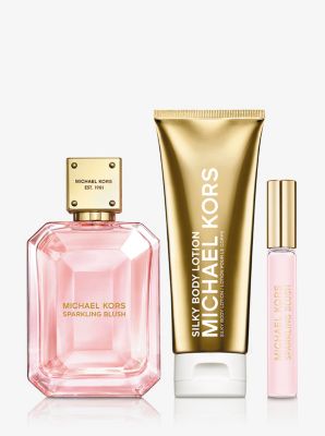 Michael kors sparkling cheap blush gift set