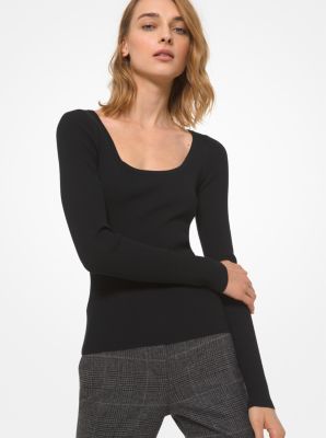ribbed merino sweater