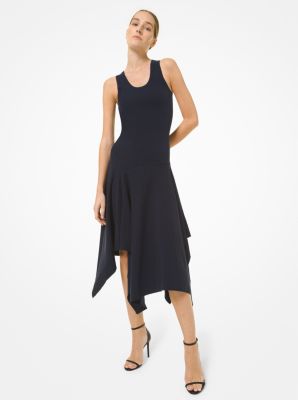 Arriba 77+ imagen michael kors asymmetrical dress