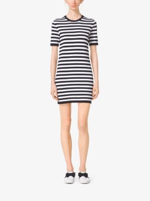 Michael kors hotsell striped shirt dress