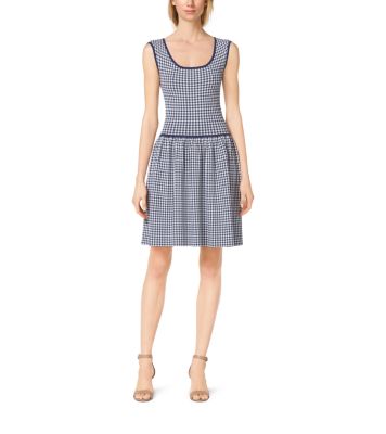 Michael kors cheap gingham dress