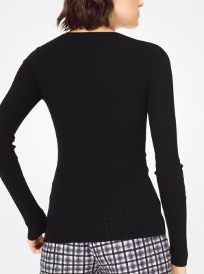 Michael kors on sale featherweight cashmere sweater