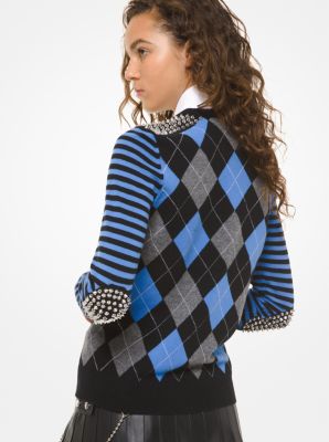 Michael kors 2025 argyle sweater