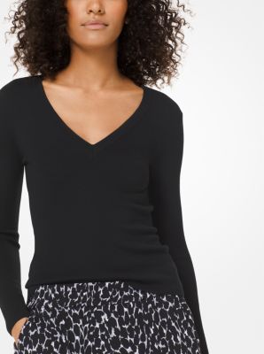 Cashmere V Neck Pullover Michael Kors Canada