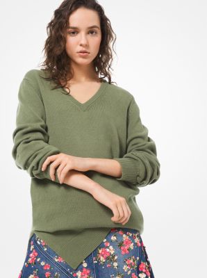 Cashmere Asymmetric Sweater