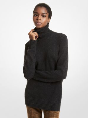 Michael kors hot sale black turtleneck sweater