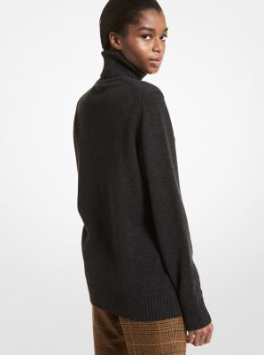 Joan Cashmere Turtleneck Sweater Michael Kors