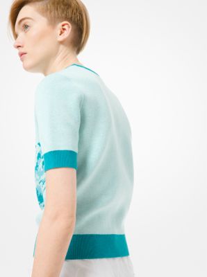 Cotton and Merino Short-Sleeve Surfer Sweater
