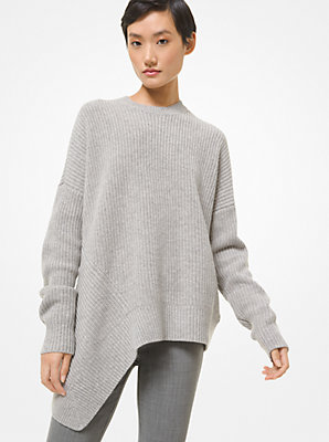 Cashmere Asymmetric Sweater