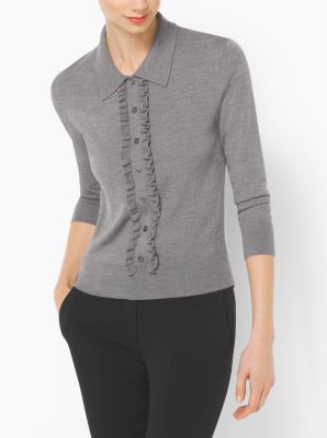 polo with a sweater