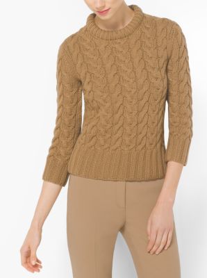 michael kors cable knit sweater