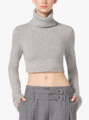 michael kors Elliptical Turtleneck Cashmere Sweater By Michael