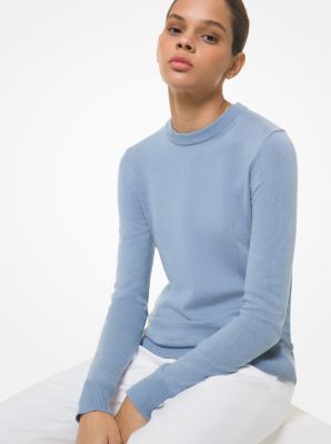 トップス Relaxed midweight cashmere sweater S LMSW0156_SBLU_F.jpg?v=