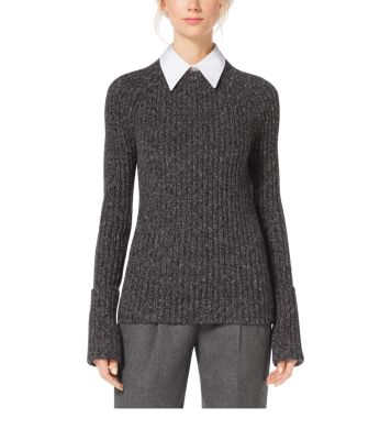 Cashmere Ribbed Sweater | Michael Kors
