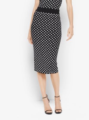 Polka dot clearance pencil skirt dress