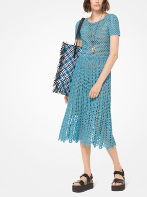 Hand-Crocheted Lurex Dress | Michael Kors