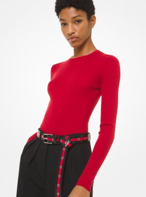 michael kors featherweight cashmere sweater
