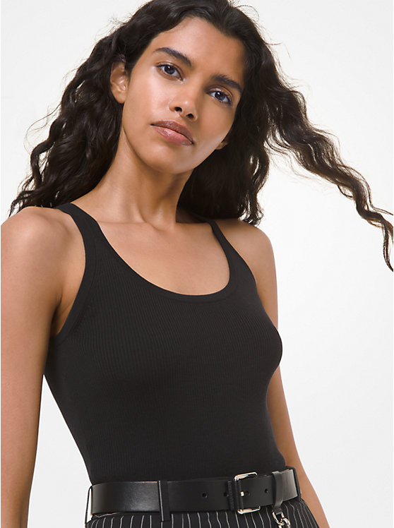 Ribbed Cotton Tank Top image number 0
