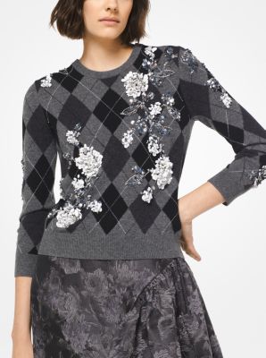 michael kors argyle sweater