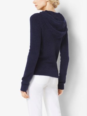 Cashmere and Silk Terry Hoodie