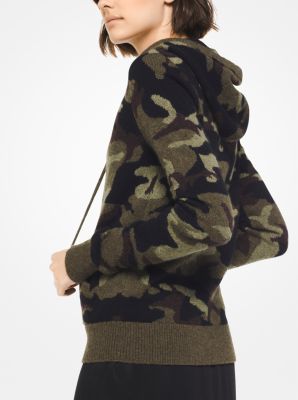 Michael kors 2025 camo hoodie