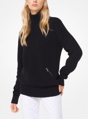 Tropical Merino Turtleneck