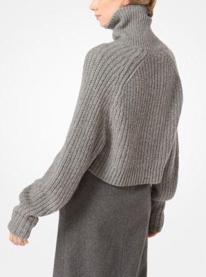 Cashmere and Mohair Turtleneck Sweater