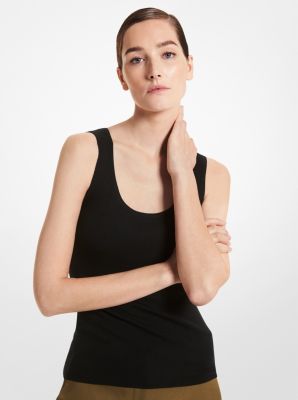 Camisole Bette en cachemire à encolure dégagée