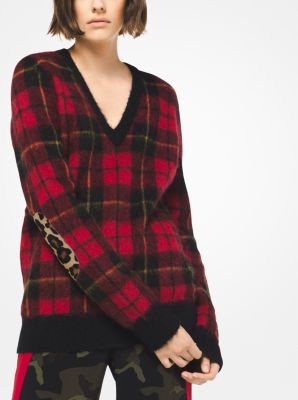 Tartan Mohair Sweater