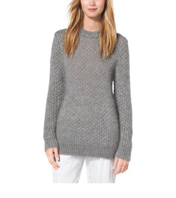 Seedstich Mohair and Silk Sweater