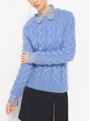 michael kors sweaters blue