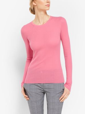 Michael kors featherweight cashmere on sale sweater