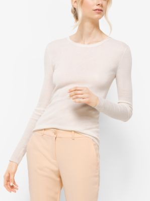 Michael kors clearance featherweight cashmere sweater