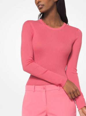 Michael kors on sale featherweight cashmere sweater