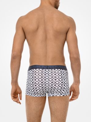 3-Pack Stretch Cotton Boxer Brief in MIDNIGHT | Michael Kors