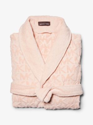 Logo Cotton Terry Robe | Michael Kors