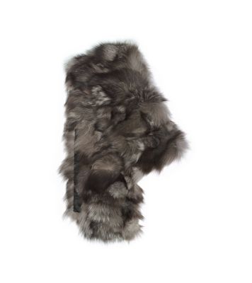 Shredded Fox Fur Scarf | Michael Kors