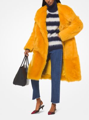 Mike hot sale shearling coat