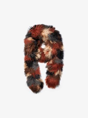 Michael kors best sale fur scarf