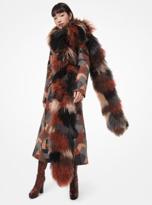 Michael kors mongolian hot sale fur coat