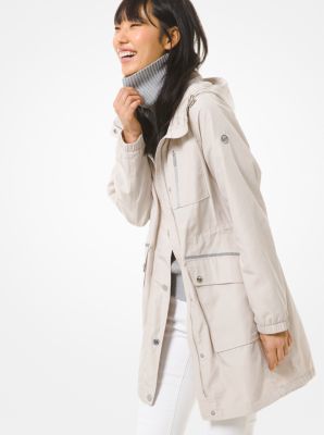 michael kors water resistant overcoat