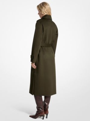 Wool Blend Belted Coat image number 1