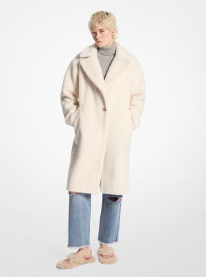 Oversized Shearling Teddy Coat image number 0