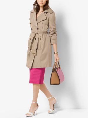 michael kors women's trench coat