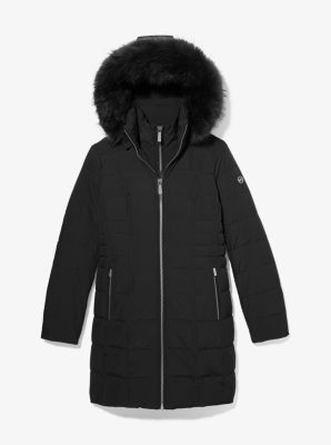 Quilted Waterproof Puffer Coat | Michael Kors