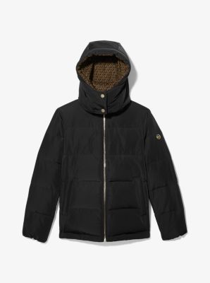 Logo Lined Quilted Puffer Jacket Michael Kors Canada